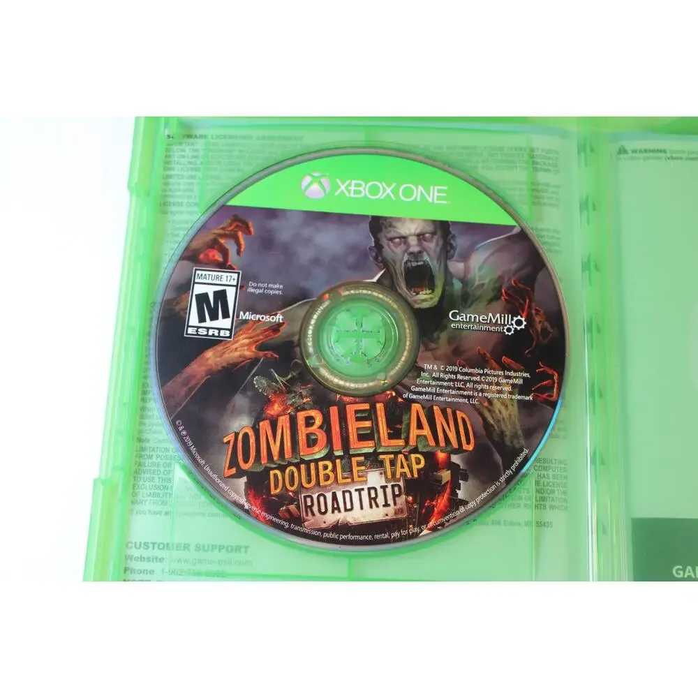 Zombieland: Double Tap - Roadtrip (Microsoft Xbox One) Authentic, Tested/works